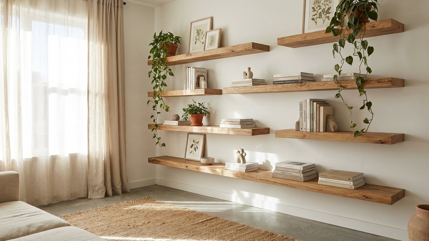 Build Your Own Floating Shelves: Step-by-Step Tutorial