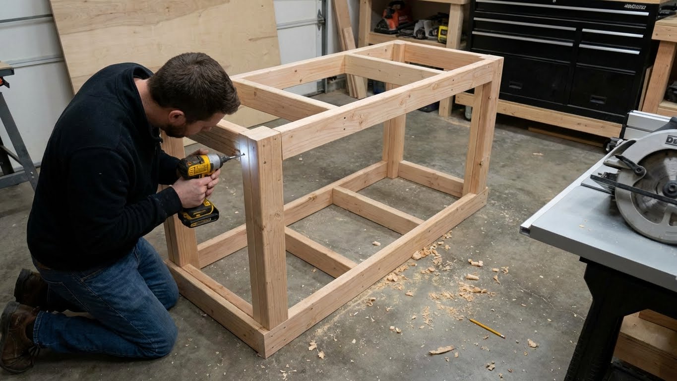 DIY Workbench: Build a Sturdy Workshop Centerpiece
